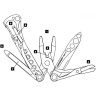 Мультитул LEATHERMAN STYLE PS RED 831866